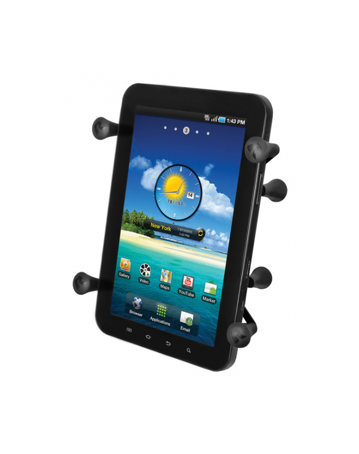 RAM Mount Uchwyt uniwersalny X-GRIP do małych tabletów z 1 calowągłowicą obrotową główny