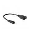 Delock Adapter Micro HDMI-D(M)->HDMI-A(F) 23cm - nr 9