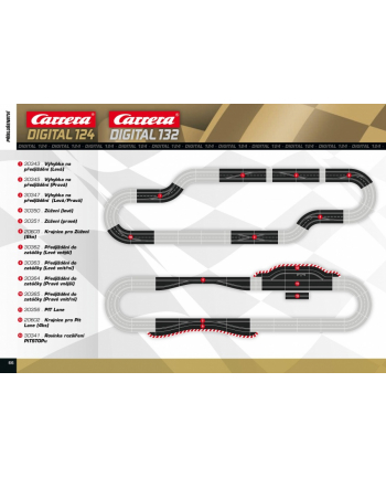 CARRERA Digital 124 Spurwechse Rechts