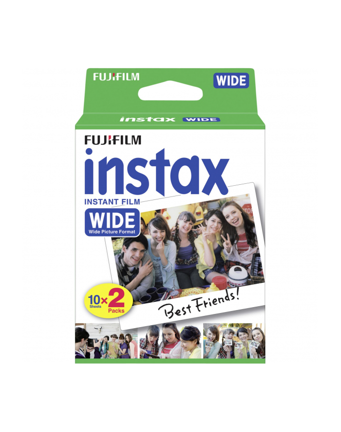 Fujifilm ColorFilm Instax REG.Gl ossy (10/PK) wklad 2 pac główny