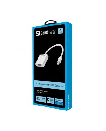 Sandberg Adapter Mini DisplayPort>VGA nr 2