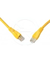 Solarix patchcord kat. 5e UTP PVC, osłonka nasuwana, 3m zółty - nr 1