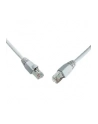 Solarix 10G patchcord 6A SFTP LSOH, osłonka nasuwana, 1m, szary - nr 3