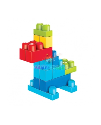 Mega Bloks Maxi - Duża torba z klockami 60 szt. 8194