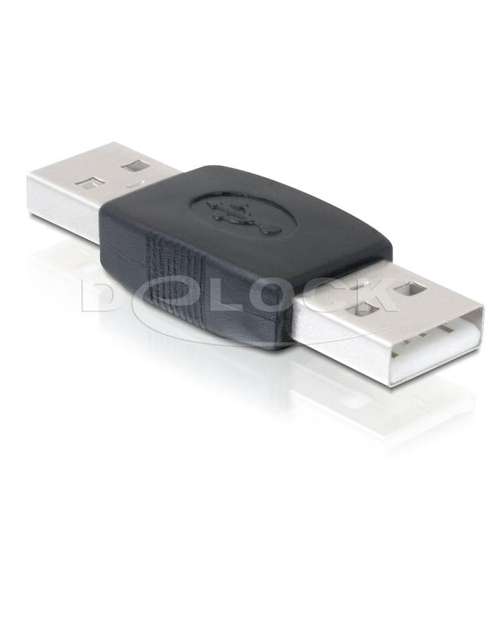 Delock Adapter USB A(M)->USB A(M) Beczka główny