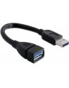 Delock Przedłużacz USB 3.0 AM-AF 15cm - nr 19