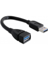 Delock Przedłużacz USB 3.0 AM-AF 15cm - nr 30