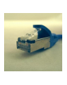 Netrack patchcord RJ45, osłonka zalewana, kat. 5e FTP, 15m niebieski - nr 1