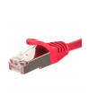 Netrack patchcord RJ45, osłonka zalewana, kat. 5e FTP, 20m czerwony - nr 8