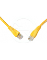 Solarix patchcord kat. 5e UTP PVC, osłonka nasuwana, 3m zółty - nr 1