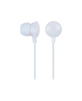 Gembird słuchawki stereo douszne MP3, 3.5mm Jack, białe (90 cm)