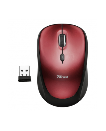 Trust Yvi Wireless Mouse - red
