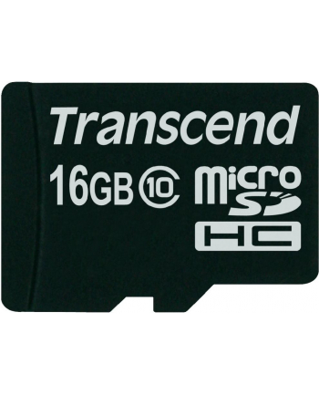 TRANSCEND Micro SDHC Class 10 16GB (bez adaptera)