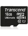 TRANSCEND Micro SDHC Class 10 UHS-I 600x, MLC, 16GB (Ultimate) + adapter - nr 21