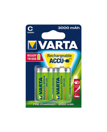 Varta Akumulator R14 3000mAh 2szt ready 2 use