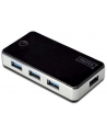Digitus Hub USB 3.0 4-portowy SuperSpeed 5Gbps, czarny - nr 14
