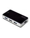 Digitus Hub USB 3.0 4-portowy SuperSpeed 5Gbps, czarny - nr 19