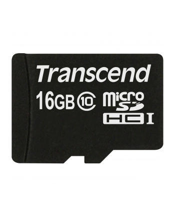 TRANSCEND Micro SDHC Class 10 16GB (bez adaptera) nr 1