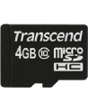 TRANSCEND Micro SDHC Class 10 4GB (bez adaptera) - nr 22