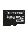 TRANSCEND Micro SDHC Class 10 4GB (bez adaptera) - nr 24