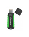 TRANSCEND USB Flash Disk JetFlash®810, 64GB, USB 3.0, Black/Green (wodoodporny, odporny na wstrząsy) - nr 30