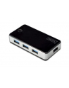 Digitus Hub USB 3.0 4-portowy SuperSpeed 5Gbps, czarny - nr 1