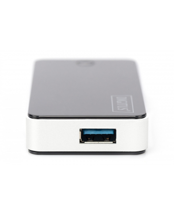 Digitus Hub USB 3.0 4-portowy SuperSpeed 5Gbps, czarny