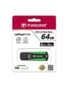 TRANSCEND USB Flash Disk JetFlash®810, 64GB, USB 3.0, Black/Green (wodoodporny, odporny na wstrząsy) - nr 12