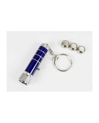 Camelion ARCAS 3 LED Keychain / extra stable aluminium housing / Powered by 3 x LR44 / AG13 Alkaline Button cell batteries (included) / sturdy key ring