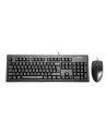 Zestaw przewodowy Klaw. PS2 Mysz A4-Tech  - KM-72620D, US Black - nr 19