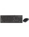 Zestaw przewodowy Klaw. PS2 Mysz A4-Tech  - KM-72620D, US Black - nr 24