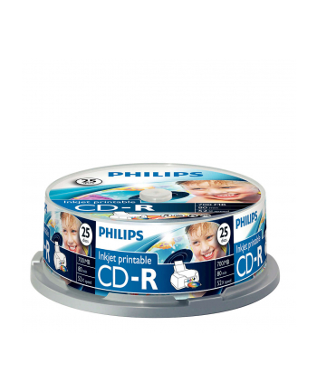 CD-R Philips [ cake box 25 | 700MB | 52x ] do nadruku