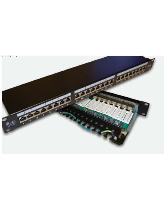 A-LAN ALANTEC Patch panel FTP 24 porty LSA kat.6 główny