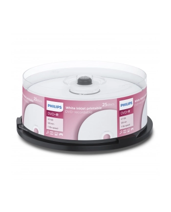 DVD-R Philips [ cake box 25 | 4.7GB | 16x ] do nadruku nr 1