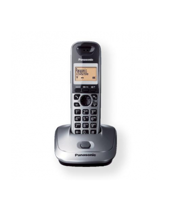Panasonic KX-TG2511FXM Cordless phone, Silver /  LCD / Memory 50 numbers / Memory for 50 incoming numbers /  (5 levels) Auto-repeat, dialing station number, ringtone 10, selectable 16 tone / Wall-mount option