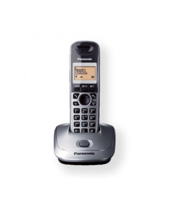 Panasonic KX-TG2511FXM Cordless phone, Silver /  LCD / Memory 50 numbers / Memory for 50 incoming numbers /  (5 levels) Auto-repeat, dialing station number, ringtone 10, selectable 16 tone / Wall-mount option nr 2