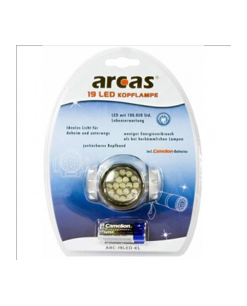Camelion ARCAS 19 LED headlight incl. 3 x AAA batteries nr 1