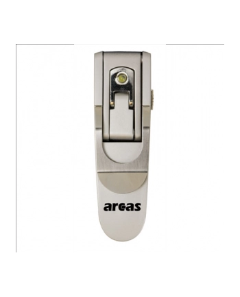 Arcas 1 LED Book Light / incl. 3 x AG13 batteries / 180° swiveling LED-lamp / foldable / with stainless steel clip nr 2