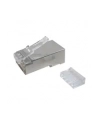 Solarix modular plug 8p8c CAT6 folded shielded for wire (100p) - nr 3