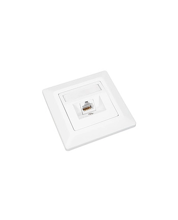 Solarix gniazdo 5e UTP 1 x RJ45 podtynkowy biały nr 1