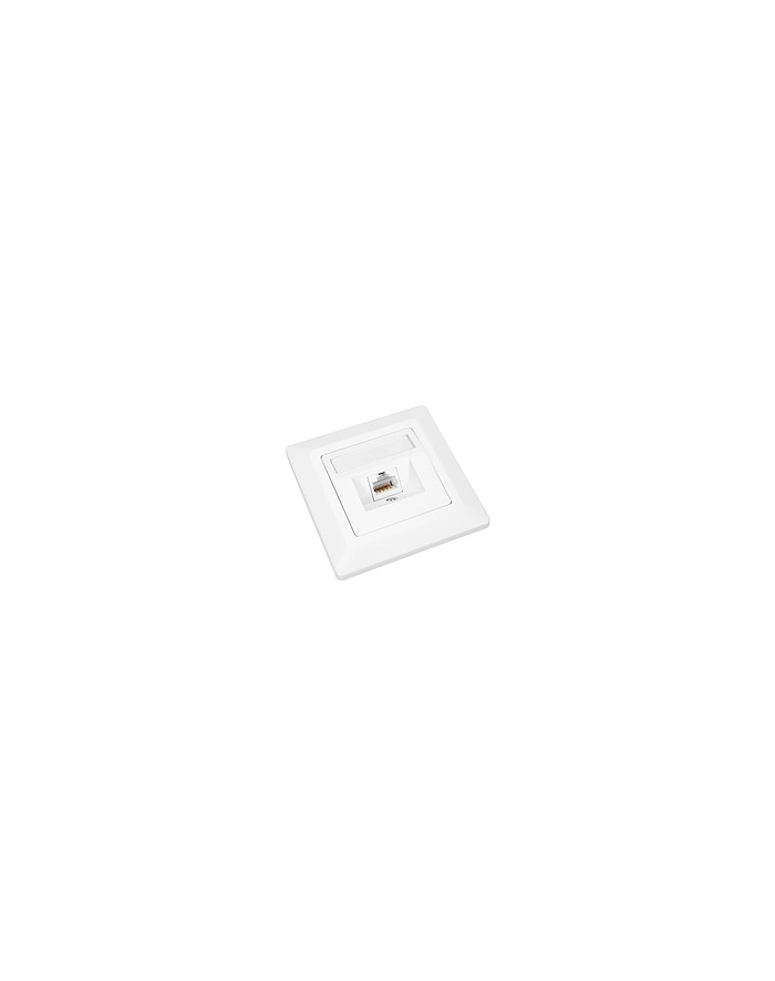 Solarix gniazdo 5e UTP 1 x RJ45 podtynkowy biały główny