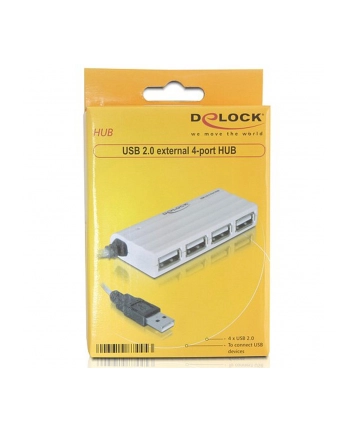 Delock USB 3.0 zewnętrzny HUB 4 porty SLIM
