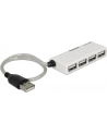 Delock USB 3.0 zewnętrzny HUB 4 porty SLIM - nr 27
