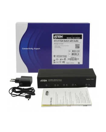 ATEN VS0401 4-Port VGA Switch with Audio nr 1