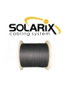 DROP1000 uniwersalny kabel Solarix 8vl 9/125, 3,7mm LSZH, czarny, G.657A, 500m - nr 3
