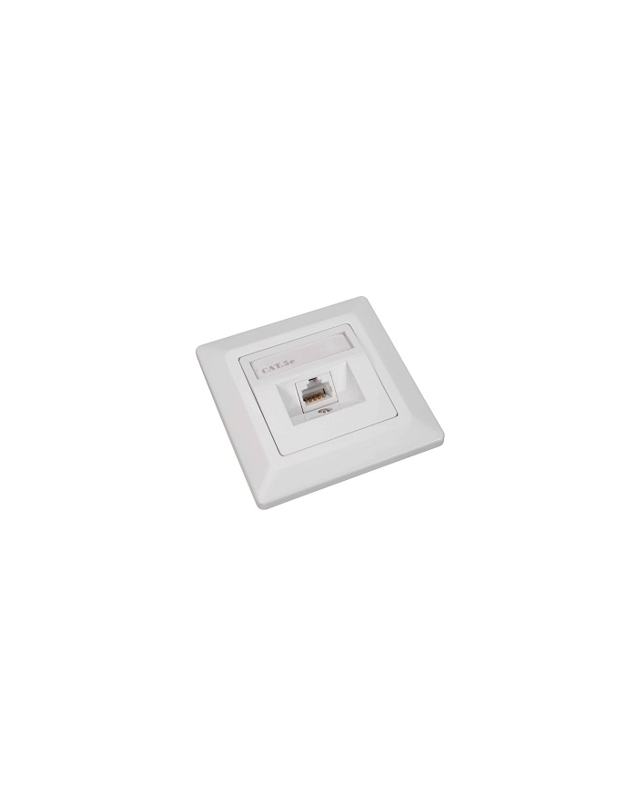 Solarix Socket 1 x CAT5E STP RJ45 podtynkowy biały główny