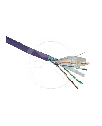 Instalacja kablowa Solarix CAT6 FTP LSOH drut 500m/box
