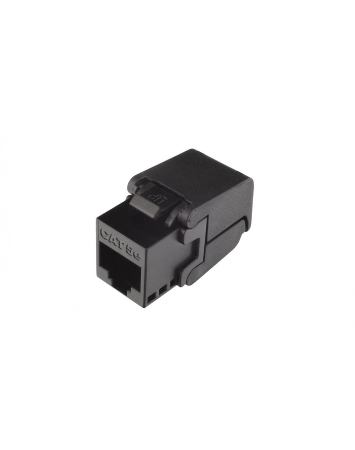 Solarix Keystone CAT5e UTP RJ45 czarny samogwintująca główny