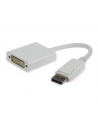 Gembird adapter Displayport(M) -> DVI(F)29pin 10cm, biały - nr 3