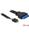 Delock Cable USB 3.0 płyta główna (F) > USB 2.0 płyta główna (M), 0.3m - nr 29